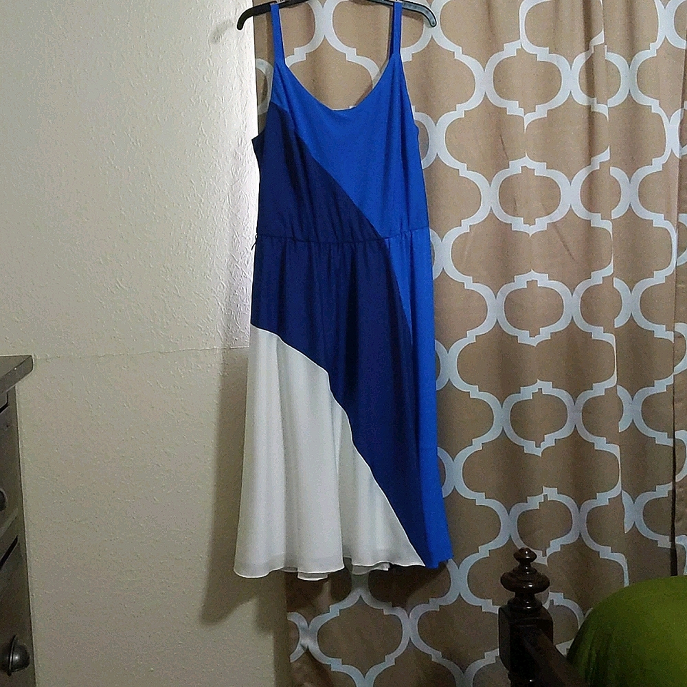 Multi color Spaghetti strap dress